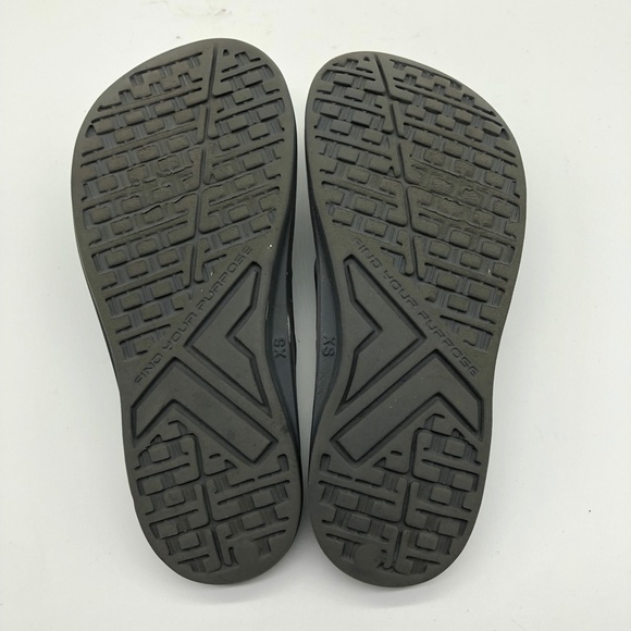 Telic Sandals Size XS Black Comfort Unisex Flip Flop Thong Sandals - Picture 5 of 7